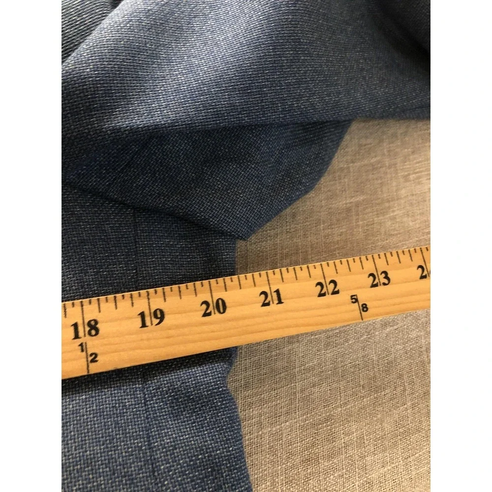 Coppley Blazer Mens 40 Short Blue Wool Sport Coat Jacket Career Casual Classic